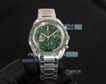 Copy Omega Speedmaster Apollo 11 Moonwatch Green Dial 42MM
